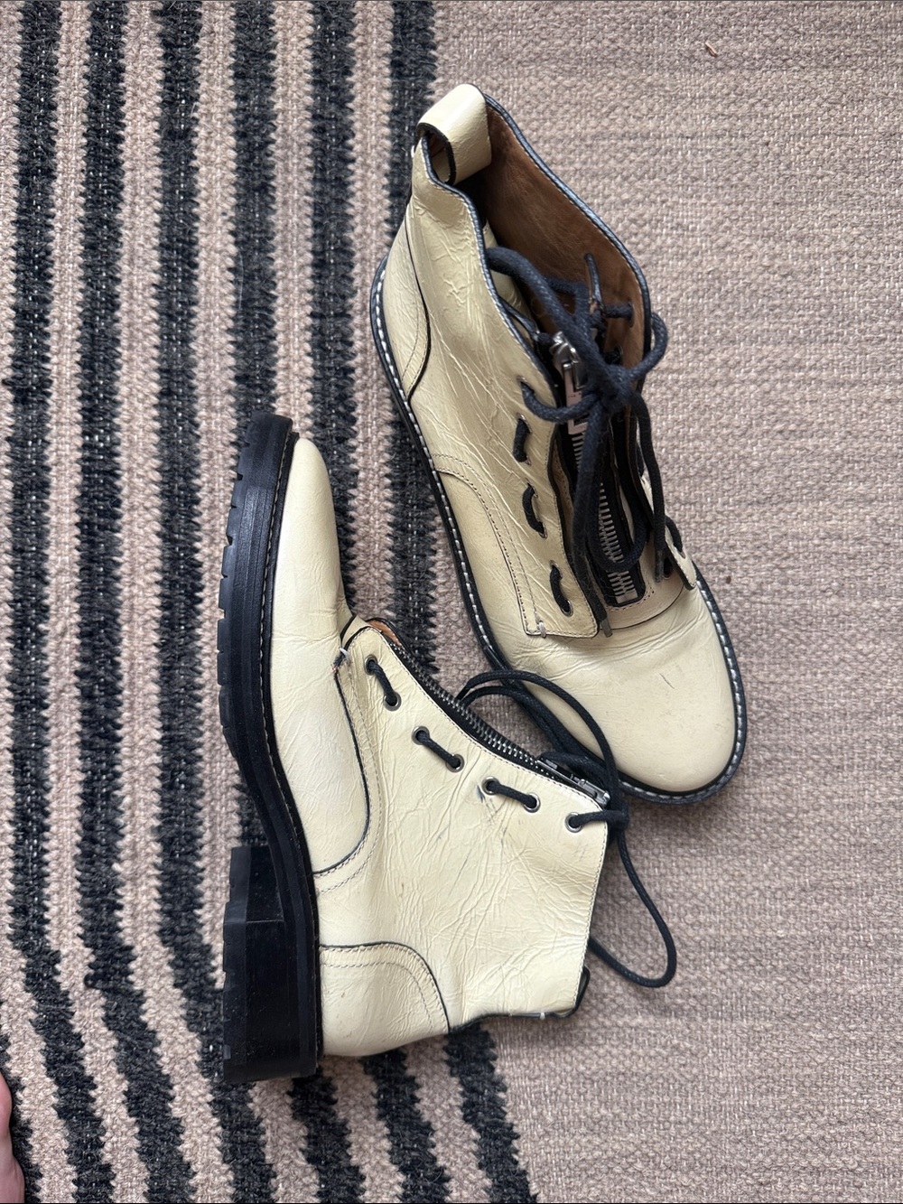 Rag & Bone cannon combat boot, size 38